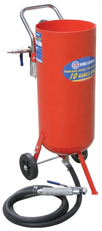 New | in-Stock KING CANADA KSB-10 Shot Blast Cleaning (Peening / Airless) British Columbia CA | Lenmark #237672