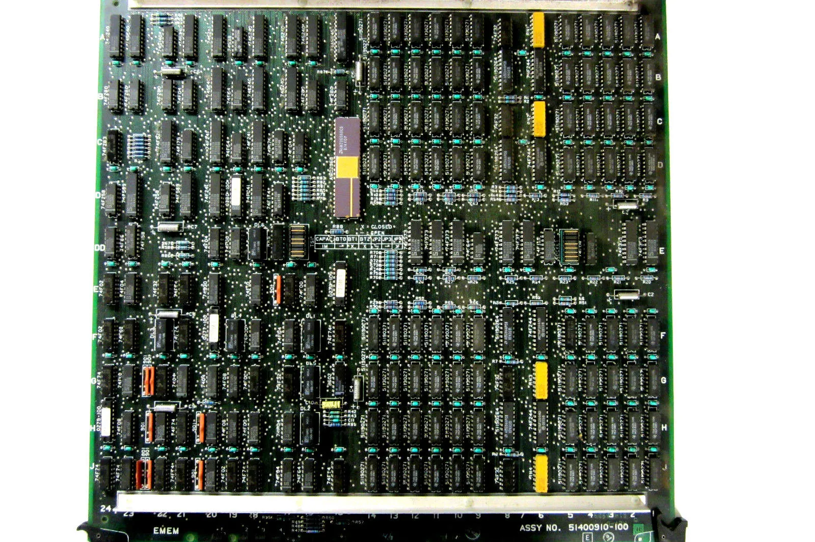 HONEYWELL 51400910-100 MEMORY BOARD 51400910100
