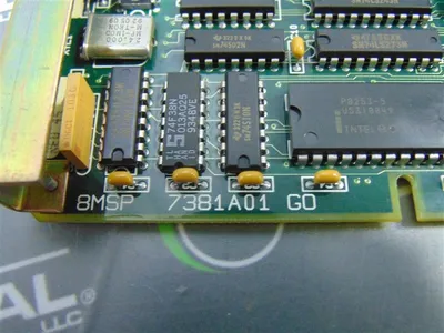 Westinghouse 7381A01G0 Ovation Batch Processor Board 8MSP Used