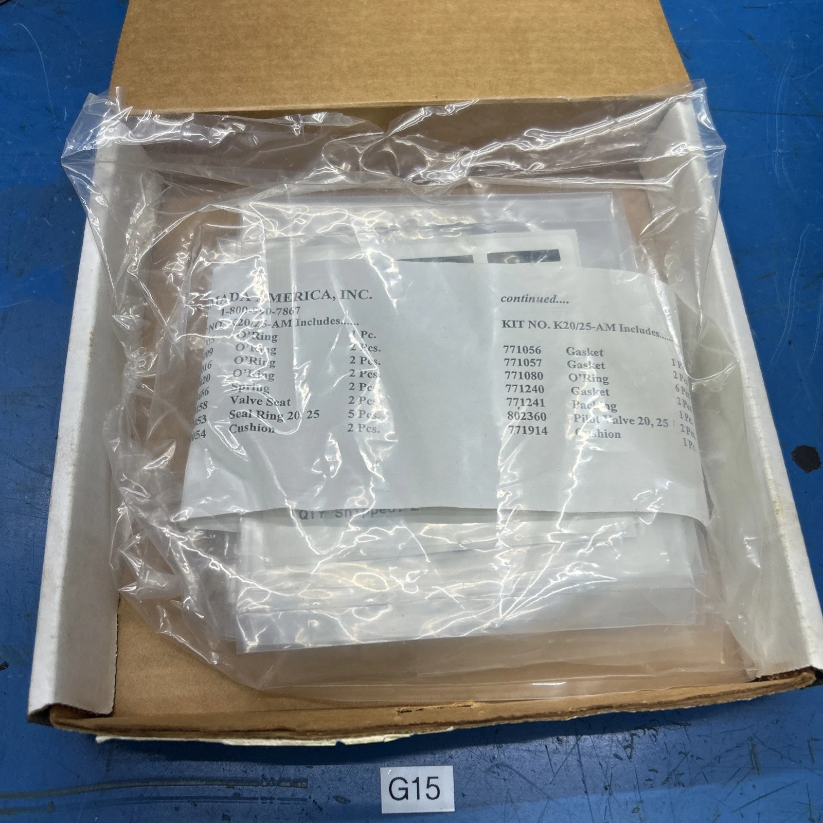 K20-25AM Pump Rebuild  Kit DIAPHRAG Yamada Fast Shipping! + Warranty