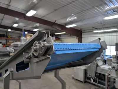 West Coast Cryogenic Services SS Decline Conveyor