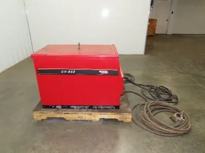 Lincoln CV 655 Mig Welder 650A Welding Power Source DH-10 Double Header 3Ph
