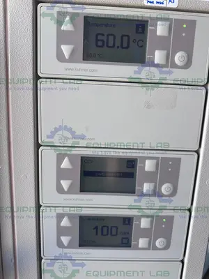 USED KUHNER ISK-1-W / ISK1-X REFRIGERATED INCUBATOR SHAKER 5°C BELOW AMBIENT TO 60°C