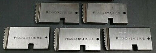 Ridgid 94220 Pipe Threader Dies for 424 and 415 Heads, RH HS, 2 1/2"-4" NPSM [New]