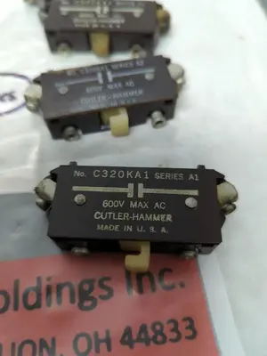 Used CUTLER-HAMMER C320KA1 Miscellaneous Equipment (Electrical & Power) | Surplus Asset Holdings #1198247