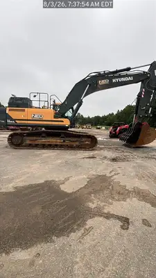Used 2022 HYUNDAI HX480AL Crawler Excavators North Carolina US | National Equipment Dealers #1422469