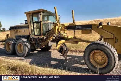 Used 2004 CATERPILLAR 140H VHP PLUS Motor Graders California US | Proxy Equipment #1383608