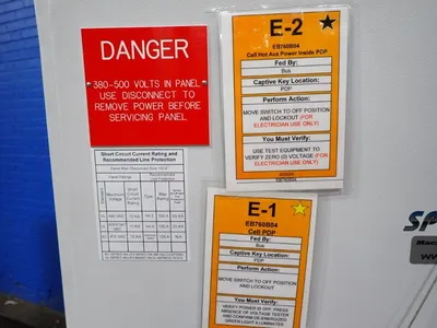 Indicon / Siemens Control Cabinet