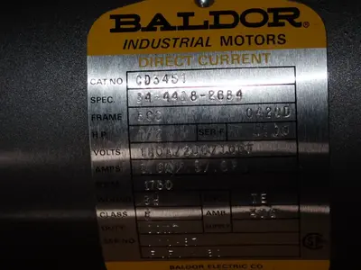 USED BALDOR CD3451