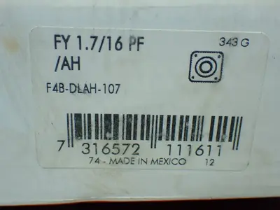 NEW SKF FY 1.7/16 PF/AH