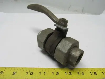 Clayton Mark #890 KT 3/4" Double Union End Ball Valve 4500 WOG