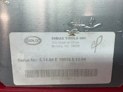 Used SIOUX TC50A2 Industrial Controls Ohio US | HGR 24 #1345311