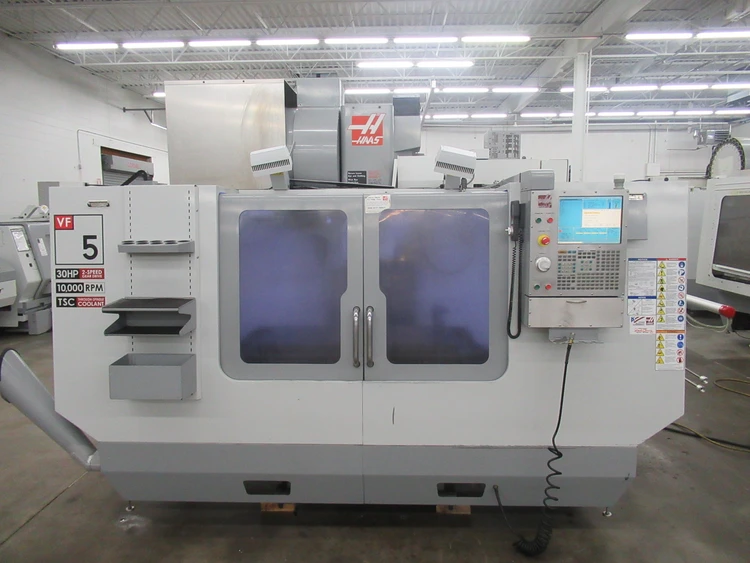 Used 2009 HAAS VF-5/40 Vertical Machining Centers Minnesota US | Machinesused.com #1254067
