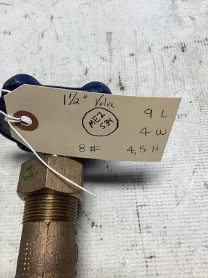 Powell 1 1/2” Bronze Gate Valve; 101387491 -NOS