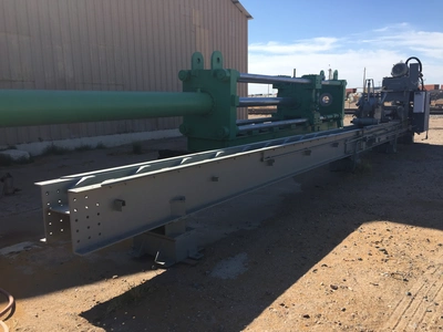 40 Ton x  50 ft. Wean Hydraulic Extrusion Stretcher #3945