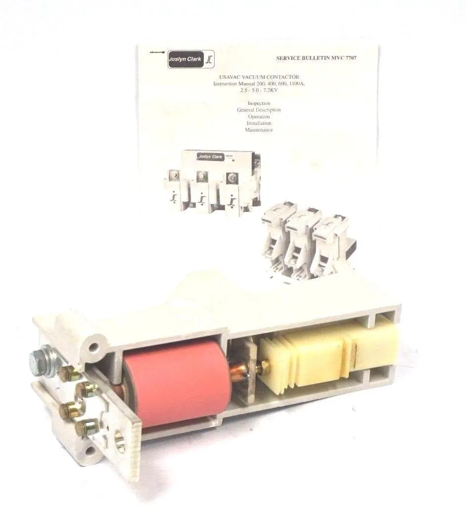 JOSLYN CLARK BUL. 7707 USAVAC CONTACTOR #240 600A