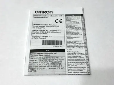 USED OMRON E3Z-R81