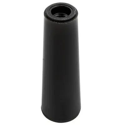 tAP HANDLE 2 1/2" BLACK PLASTIC DRAFT  BEER HANDLE