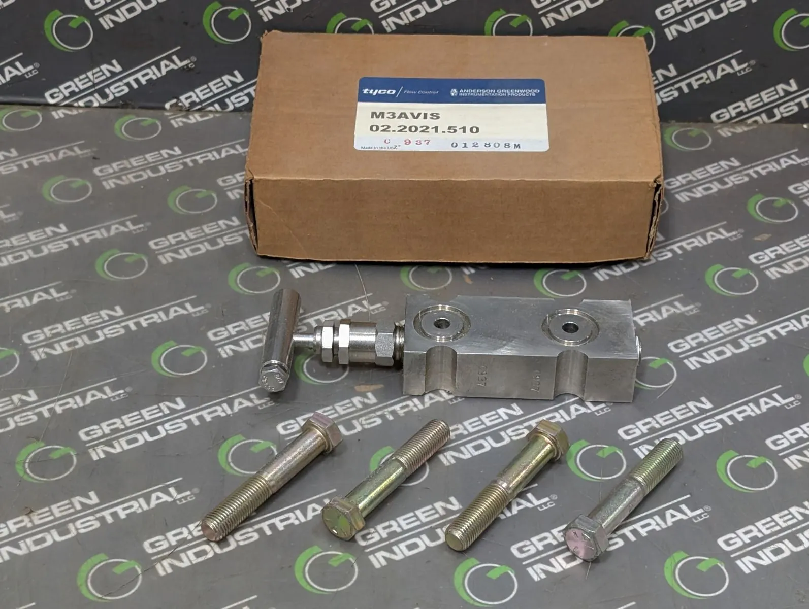 Tyco M3AVIS 02.2021.510 Valve Manifold Kit New NIB
