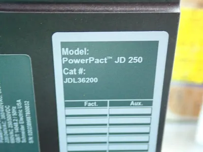 New | in-Stock SQUARE D JDL36200 Circuit Breakers Ohio US | HGR 24 #1069962
