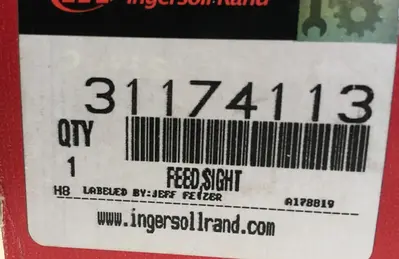 New | in-Stock INGERSOLL RAND 31174113 Misc Electrical & Power Parts Ohio US | Surplus Asset Holdings #1233551