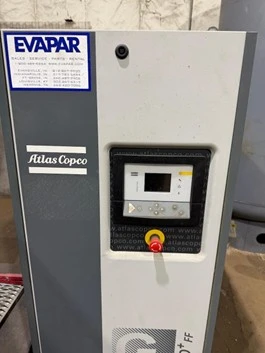 USED 2016 ATLAS COPCO, EVAPAR GA 15 USD FF