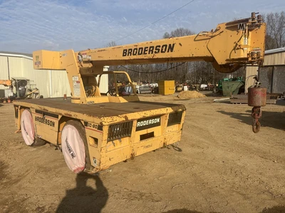 Used 2001 BRODERSON IC80-3F Mobile Cranes Tennessee US | Moore Equipment #1516689