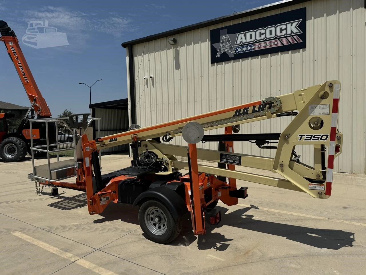 New | in-Stock 2026 JLG T350 Towable Boom Lifts Texas US | Adcock Equipment USA #1519570