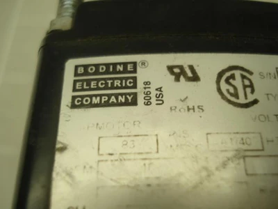 Used BODINE _UNKNOWN_ A.C. Motors Texas US | OCO Industrial #1599708