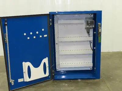 SCE SCE-36XEL2510LP Electrical Enclosure 36x25x10" Control Panel JIC Backplate