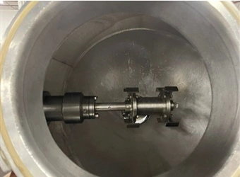Used GEMCO GEMCO 3 CFT SLANT CONE BLENDER WITH HIGH SPEED BAR Double Cone - V Mixers New York US | Michael Benalt Inc #1274294