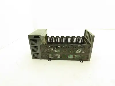 Allen Bradley 1746-A7 Card Rack Chassis 7-Slot SLC-500 Power Supply 1746-P2