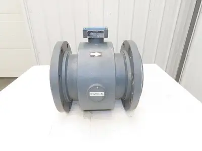 Foxboro 9308A-SIBA-TSJ-GN Magnetic Flow Meter 8" Flow Tube 9300 Series 316SS