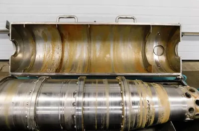 Alfa-Laval NX 418B-31G decanter centrifuge, 316SS.