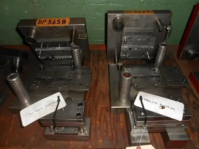 7458-390 JEWELRY PADLOCK PRODUCT DIE MAKING SYSTEM – 4 Die Sets