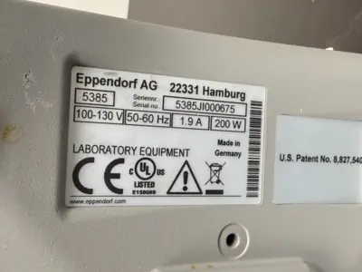 Used Eppendorf 5385000024 Temperature Control and Mixing Instruments Missouri US | BioLabTek #1355028