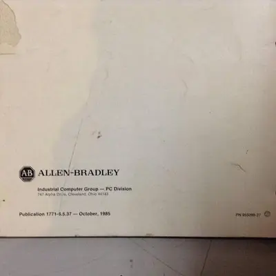USED ALLEN BRADLEY 1771-6.5.37