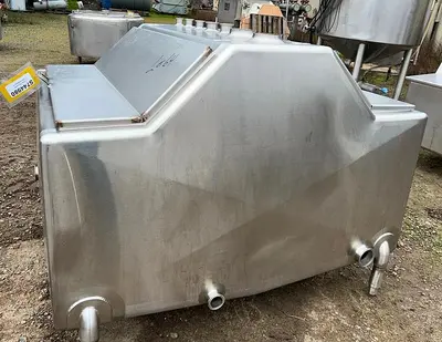 Tank, 250 Gallon, Stainless Steel, Rectangular Balance Tank #S744980