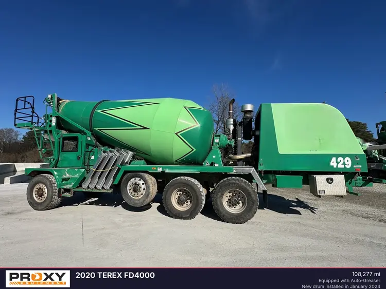 Used 2020 TEREX FD4000 Cement Mixers Georgia US | Proxy Equipment #1381943