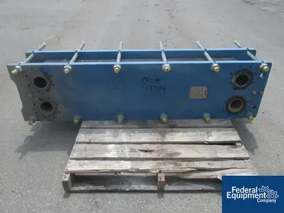 USED Polaris 358 Sq Ft Polaris Plate Heat Exchanger, 304 S/S, 100#