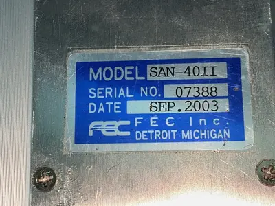 Used 2003 FEC INC SAN40II Servo Drives Ohio US | HGR 24 #1301576