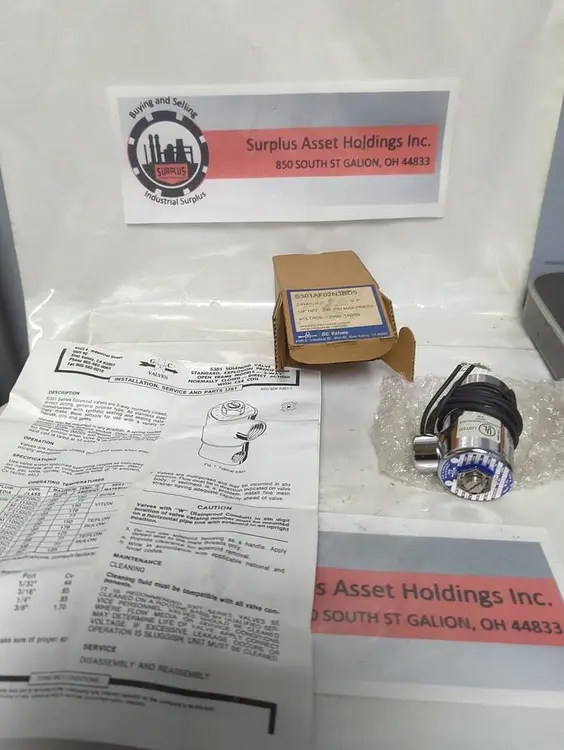 New | in-Stock GC VALVES S301AF02N3B05 Solenoid Valves Ohio US | Surplus Asset Holdings #1520327
