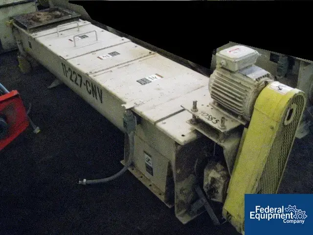 Used Unknown 13" X 6.5' CARBON STEEL SCREW CONVEYOR Screw Conveyors Ohio US | Federal Equipment Company #128305