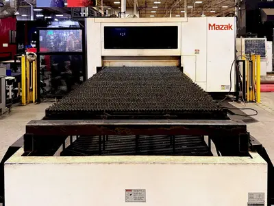 Used 2015 MAZAK OPTIPLEX 3015 FIBER II Laser Cutters Illinois US | Machine Factory Outlet #1262756