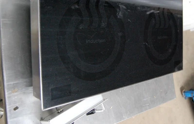 142-1099 Cook Tek Drop In Double Burner Induction Cooker Cooktop MCD2502S