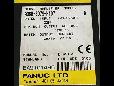 USED FANUC A06B-6079-H107