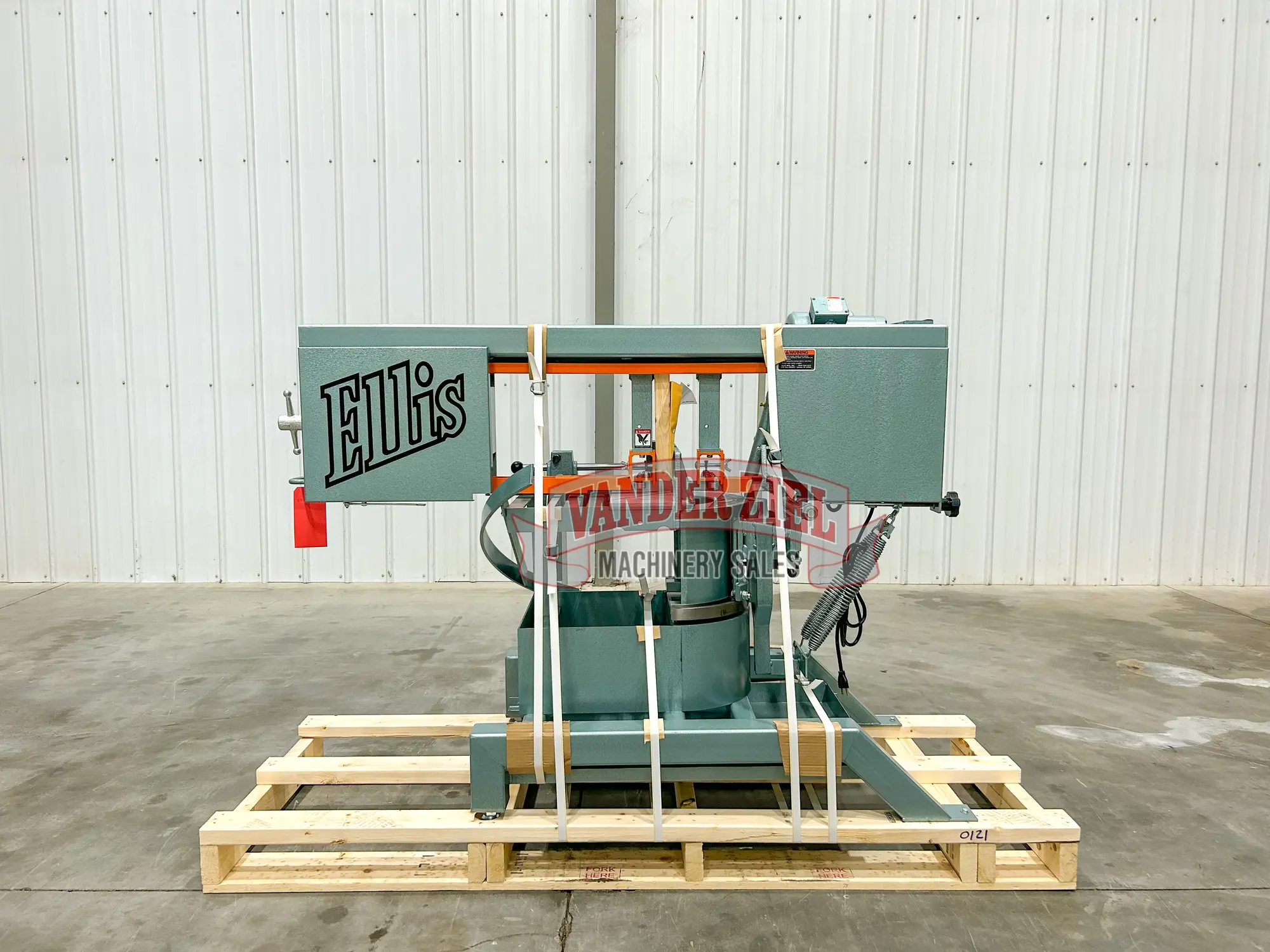 New | in-Stock ELLIS 1800 Horizontal Band Saws Michigan US | Vander Ziel Machinery Sales #480066