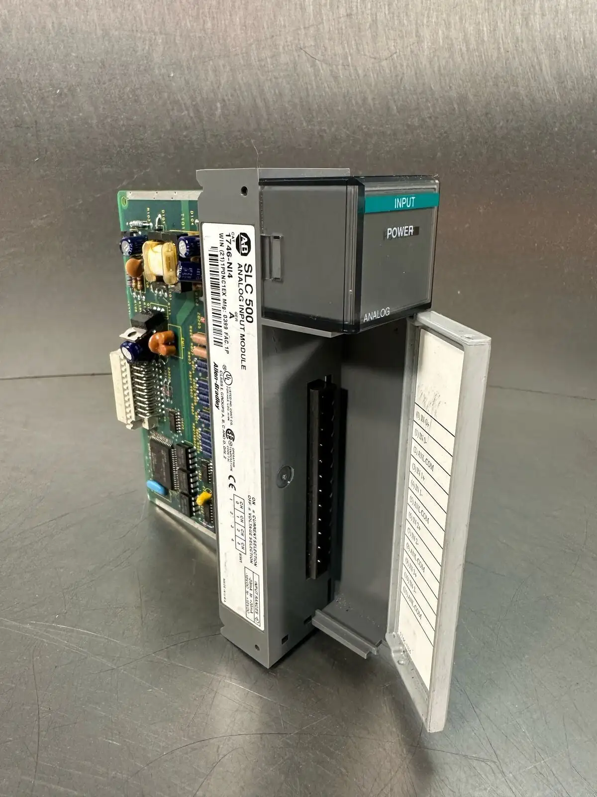 Allen Bradley 1746-NI4 /A SLC 500 Analog Input Module (5.3.4)