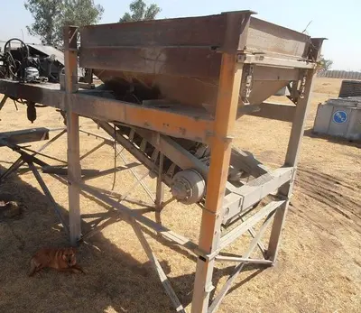 Bin, Cold Feed, 3-Compartment, Weigh Hopper, Belt Conveyor #C739936