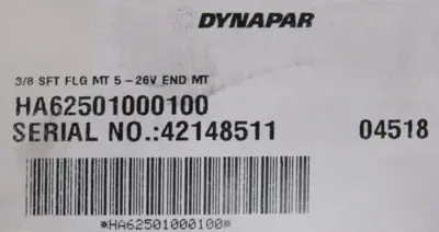 NEW DYNAPAR HA62501000100 INCREMENTAL ENCODER